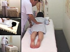 teen 18+ Jap hottie rubbed in erotic massage movie