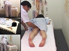 teen 18+ Jap hottie rubbed in erotic massage movie