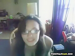 teen 18+ Nerd Mastrubate