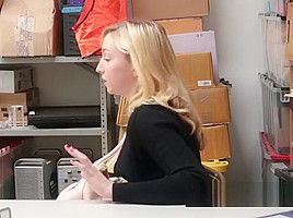 teen 18+ Thief Zoe Parker Got Her Pussy Licked Inside The Office