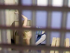 teen 18+ girl in the locker room