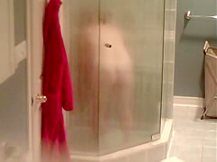 tiny tits in the shower