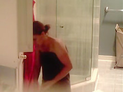 tiny tits in the shower