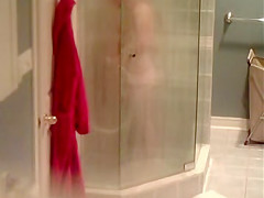 tiny tits in the shower