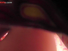 upskirt clip with skinny girl's tasty ass