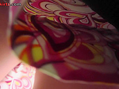upskirt clip with skinny girl's tasty ass