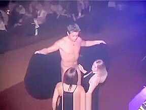women go wild at huddersfield male strip show