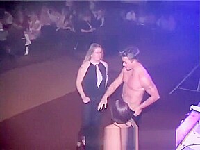 women go wild at huddersfield male strip show
