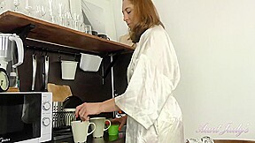 40yo Amateur Redhead Milf Marta - Morning Masturbation - Judys