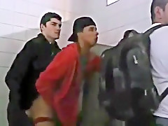 young boys fuck in toilet public