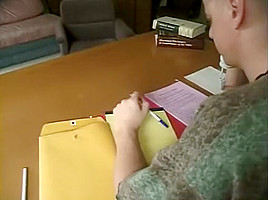 Woman enjoying porn